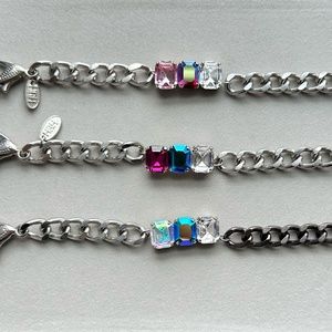 HRH Collection Three Stone Candies Bracelets (MORE CRYSTALS AVAILABLE)